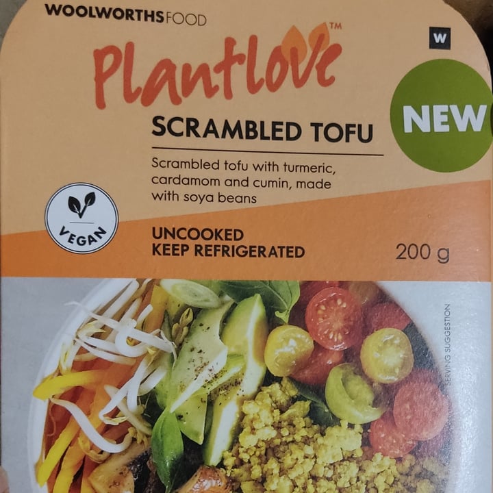 photo of Woolworths Food plantlove scrambled tofu shared by @space999sailor on  19 Feb 2023 - review