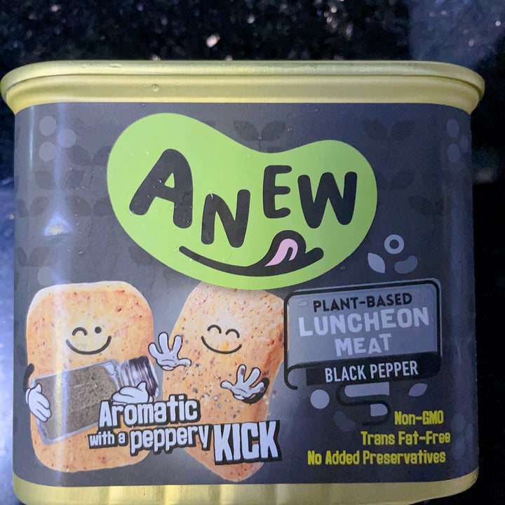 photo of Anew Plant-Based Black Pepper Luncheon Meat shared by @alicefox on  14 Aug 2023 - review