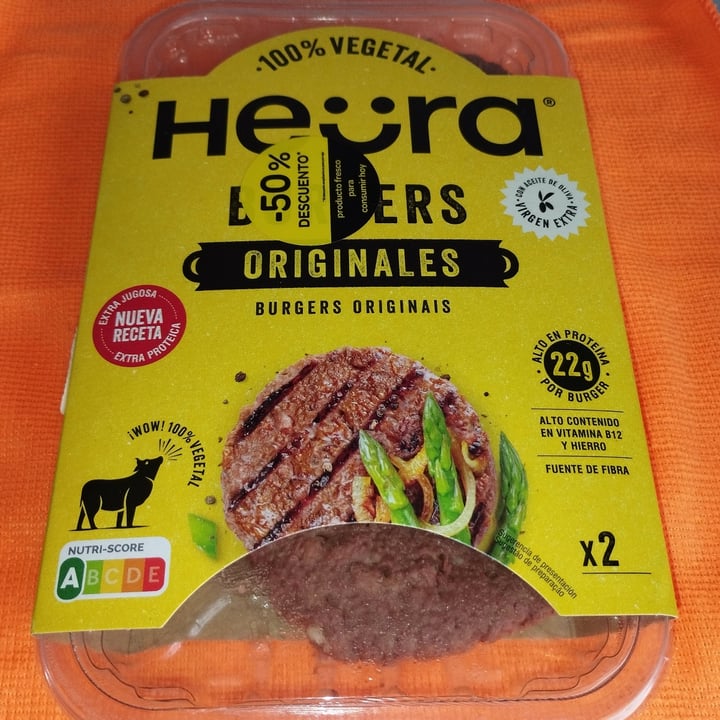 photo of Heura Burgers Originales shared by @thechillvegan on  14 Jan 2023 - review