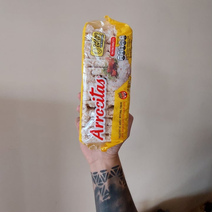 photo of Arrocitas Galletas de Arroz Integral Yamani con Sal, Semillas de Sesamo y Lino shared by @flay on  21 Feb 2023 - review