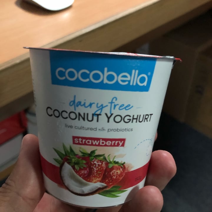 photo of Cocobella Coconut yogurt - Strawberry shared by @taufixc on  02 Jan 2023 - review