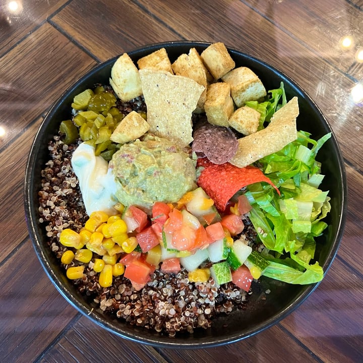 photo of ahimsa cafe Nourish Bae-rrito Bowl shared by @erialc on  12 Jan 2023 - review