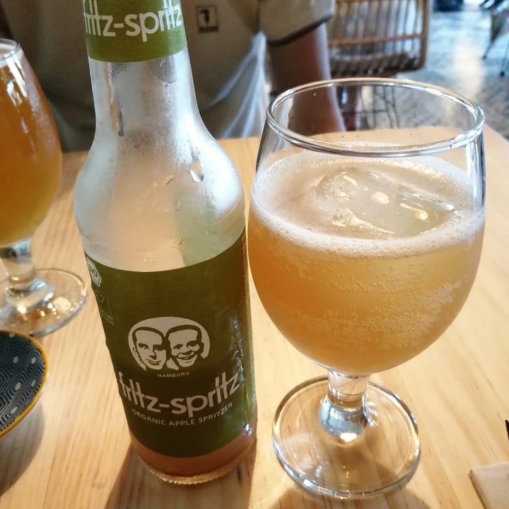 photo of Fritz-spritz Organic Apple Spritzer shared by @fedevegana on  11 Aug 2023 - review