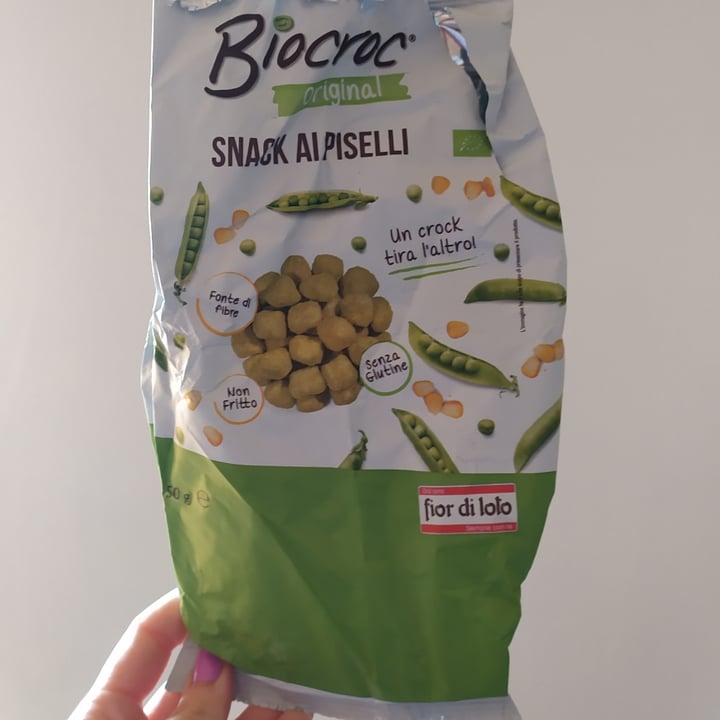 photo of Biocroc Snack Ai Piselli shared by @pablapablita on  02 Jun 2023 - review