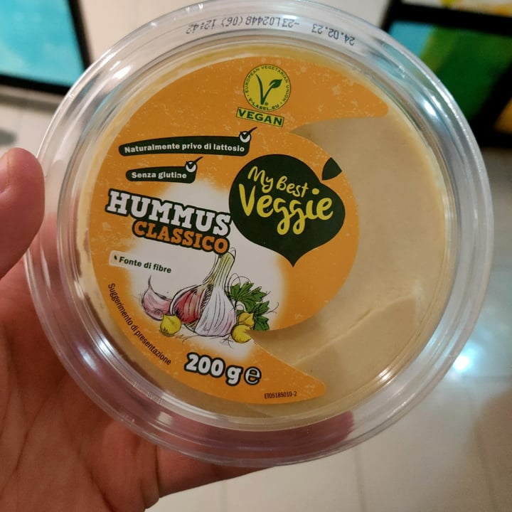 photo of My Best Veggie Hummus classico shared by @alessia37646 on  12 Feb 2023 - review