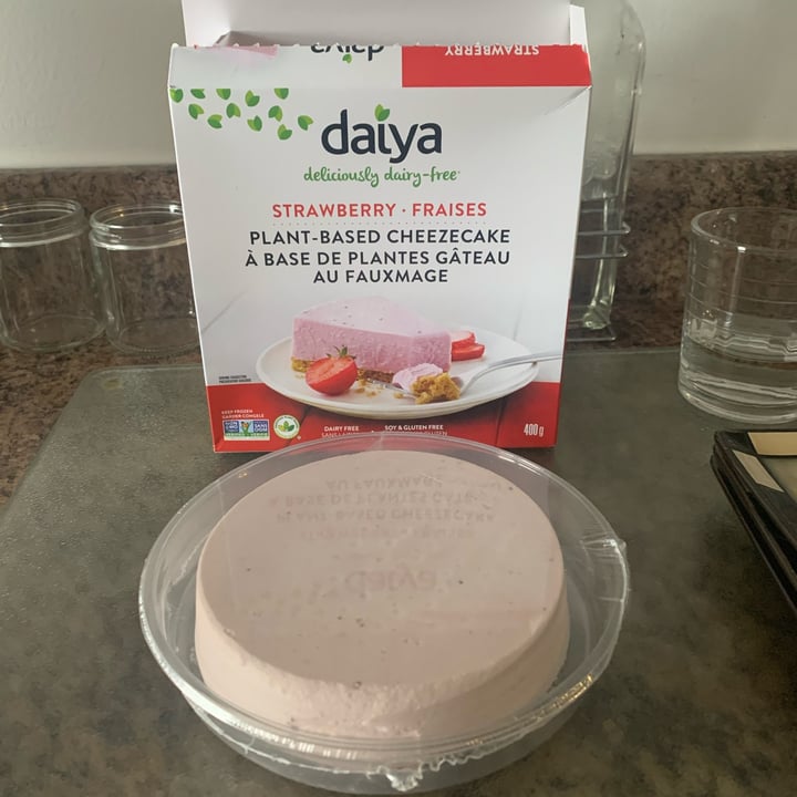 photo of Daiya Strawberry Cheezecake shared by @louisg on  14 Mar 2023 - review