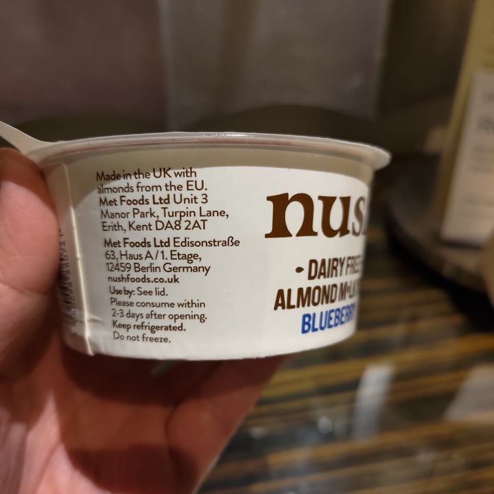 photo of Nush Almond Milk Yog Blueberry shared by @stevenneoh on  26 Apr 2023 - review