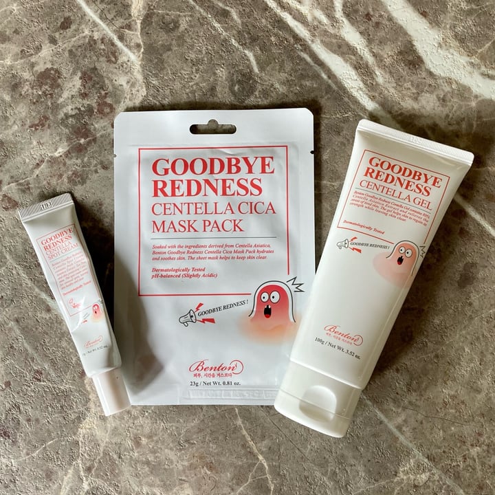 photo of Benton Goodbye Redness Centella special set shared by @franocciola on  29 Jun 2023 - review
