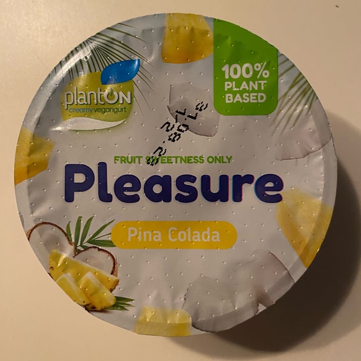photo of planton pleasure Yogurt Pina Colada shared by @giuliabolzoni on  08 Aug 2023 - review