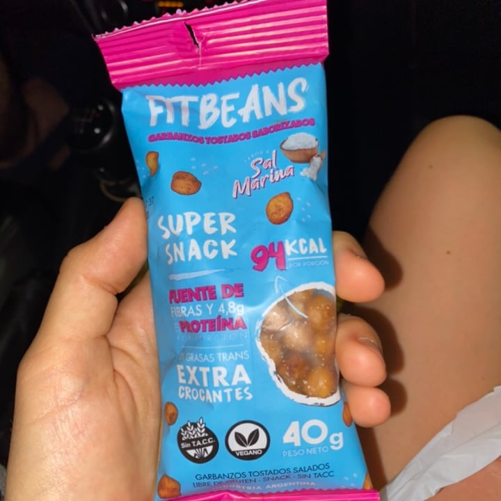 photo of Fitbeans Garbanzos tostados shared by @inespressable on  15 Feb 2023 - review