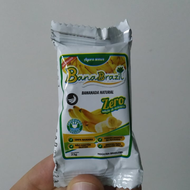 photo of Bana Brazil Bananada Natural Zero Açúcar shared by @cassiot on  11 Apr 2023 - review