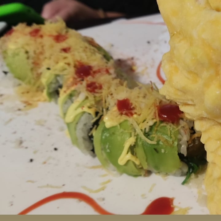 photo of Asia Fusion Sushi Dragon fire Vegan roll shared by @felika on  09 Jan 2023 - review