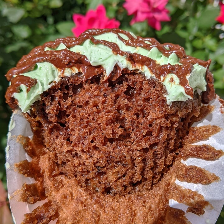 photo of Wisdom Vegan Bakery Mint Chocolate Cupcake shared by @veggieassassin on  03 Jul 2023 - review