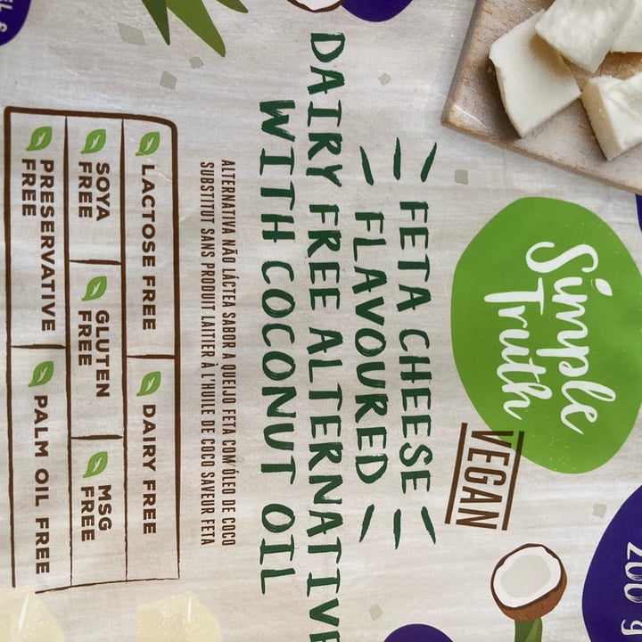 photo of Simple Truth Dairy free feta alternative shared by @maesti on  25 Feb 2023 - review