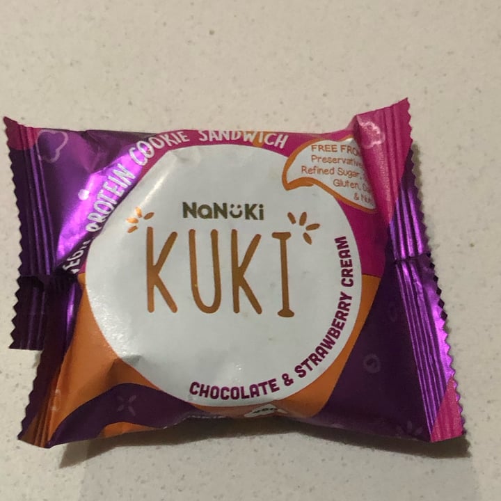 photo of Nanuki Kuki Chocolate and Strawberry Cream shared by @saveg on  06 Mar 2023 - review