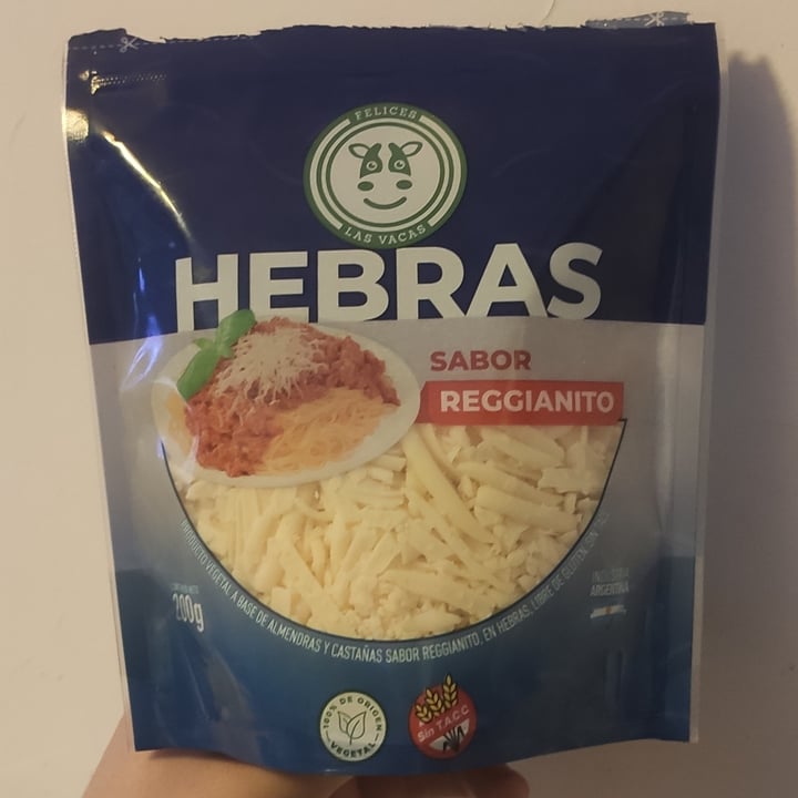 photo of Felices Las Vacas Hebras sabor Reggianito shared by @martinpaezi on  26 Apr 2023 - review