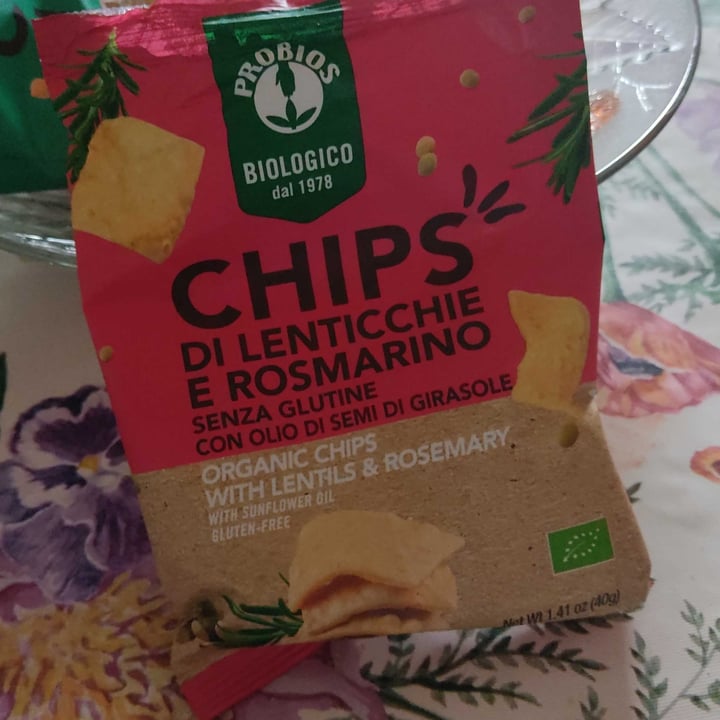 photo of Probios Chips Di Lenticchie E Rosmarino shared by @ladybird1 on  16 May 2023 - review