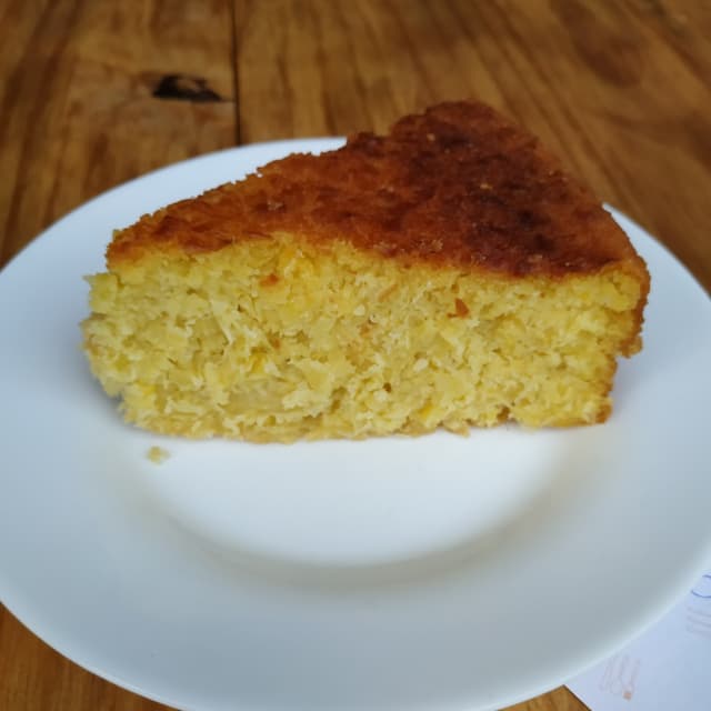 Photo of the dish “bolo de milho”