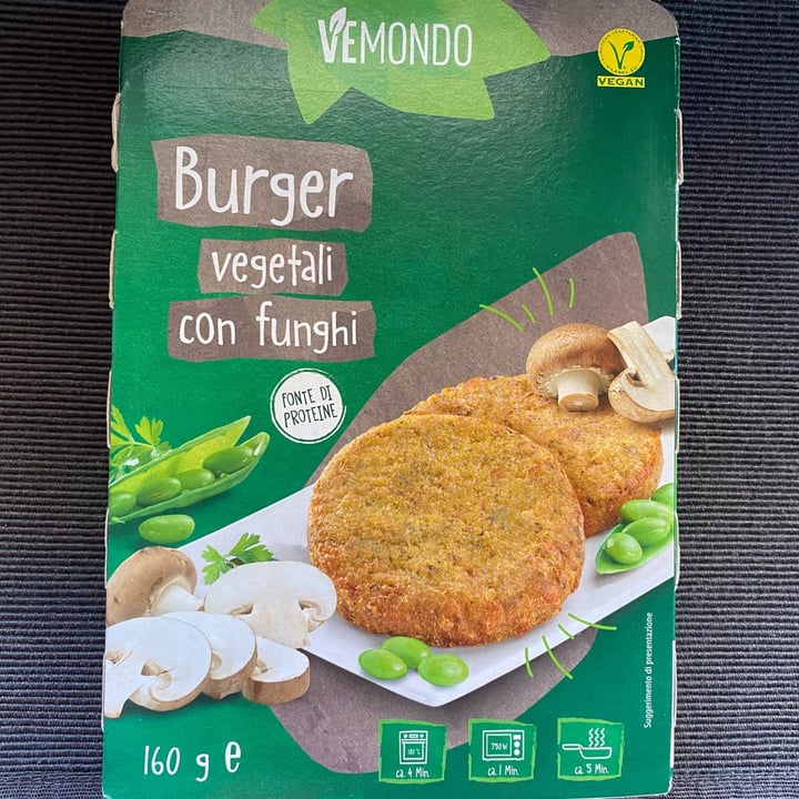 photo of Vemondo 2 burger ai funghi shared by @sil2 on  27 May 2023 - review