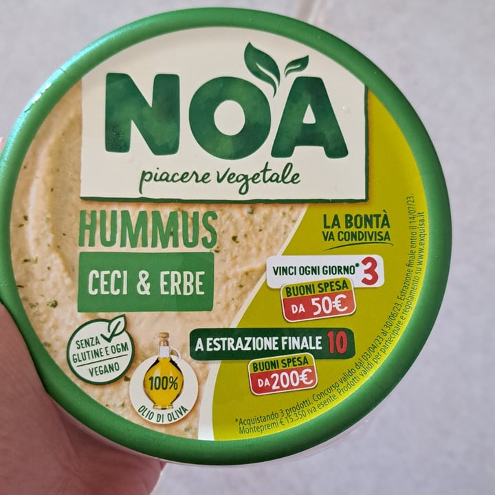 photo of Noa Hummus Ceci & Erbe shared by @giuliasmart on  16 Jun 2023 - review