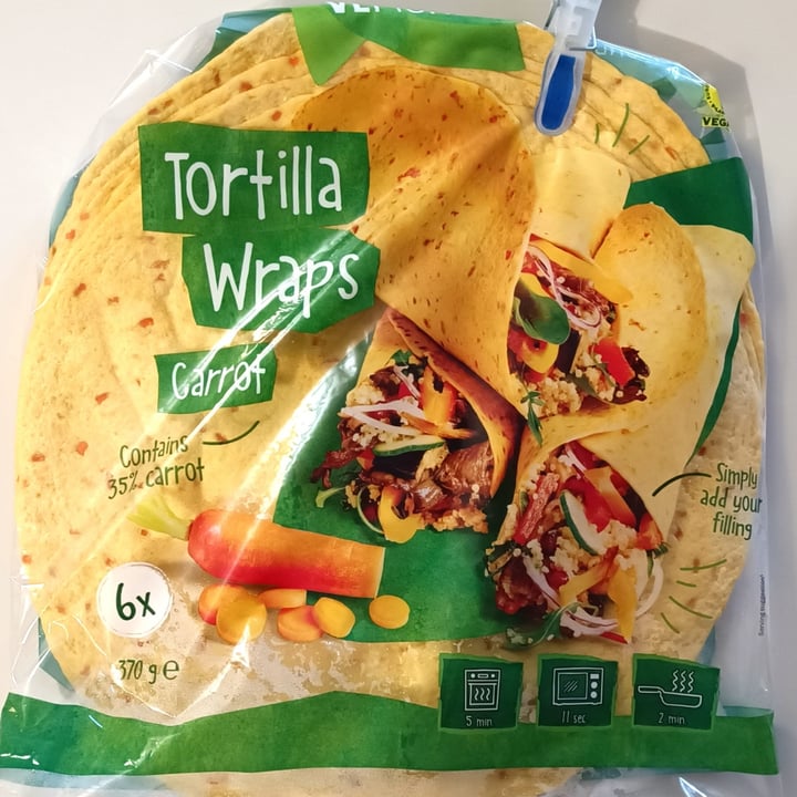 photo of Vemondo Tortilla Wraps Carrot shared by @robertap84 on  04 Aug 2023 - review