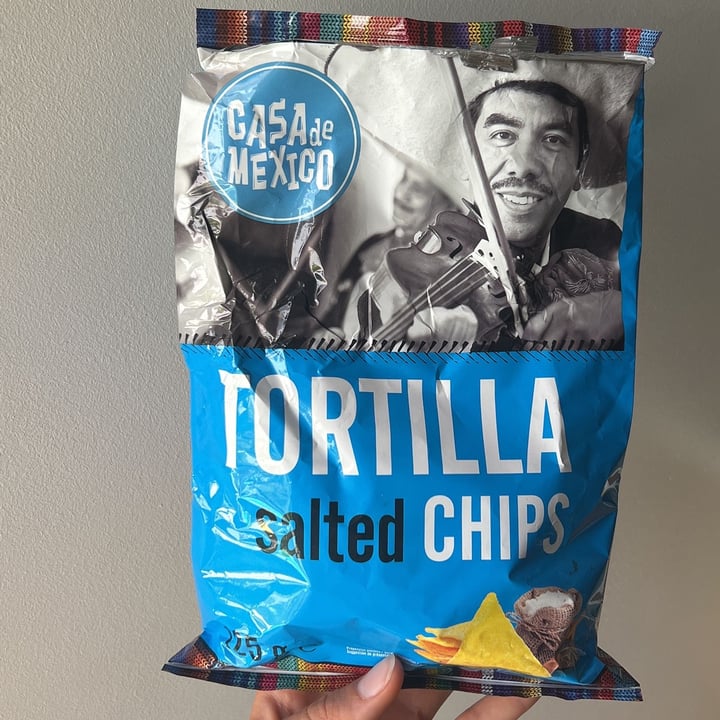 photo of Casa de Mexico Tortilla salted chips shared by @pbsofia on  10 Jul 2023 - review