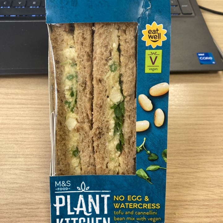 photo of Plant Kitchen (M&S) No Egg & Watercress shared by @chrisb77 on  05 Feb 2023 - review