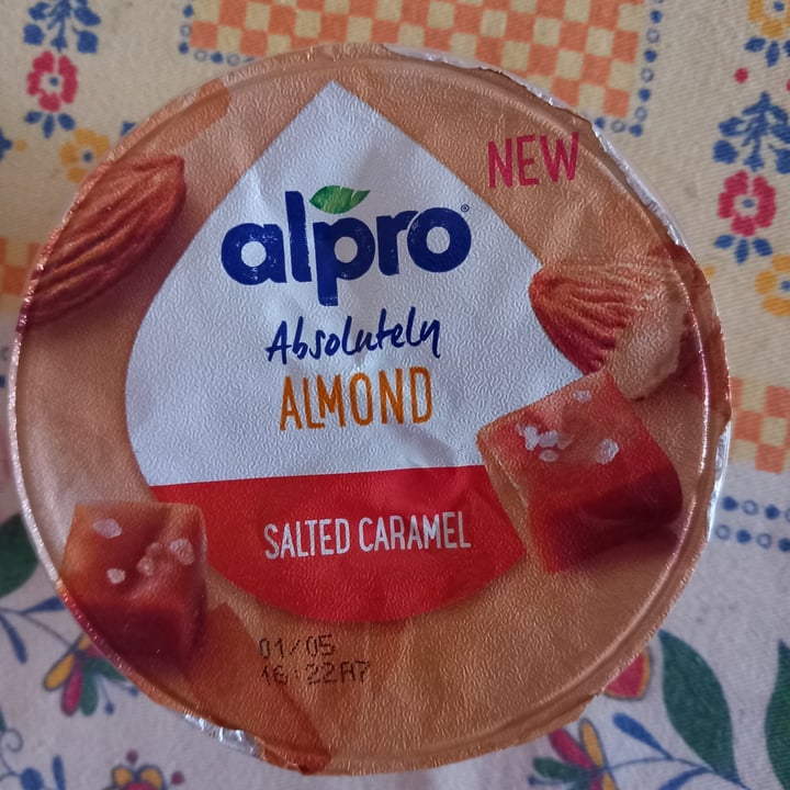 photo of Alpro Absolutely almond salted caramel shared by @vanyveg on  08 Apr 2023 - review