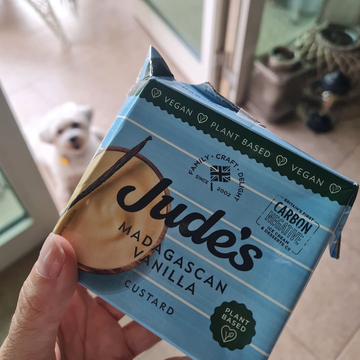 photo of Jude’s Madagascan Vanilla Custard shared by @notjustforvegans on  29 Dec 2022 - review