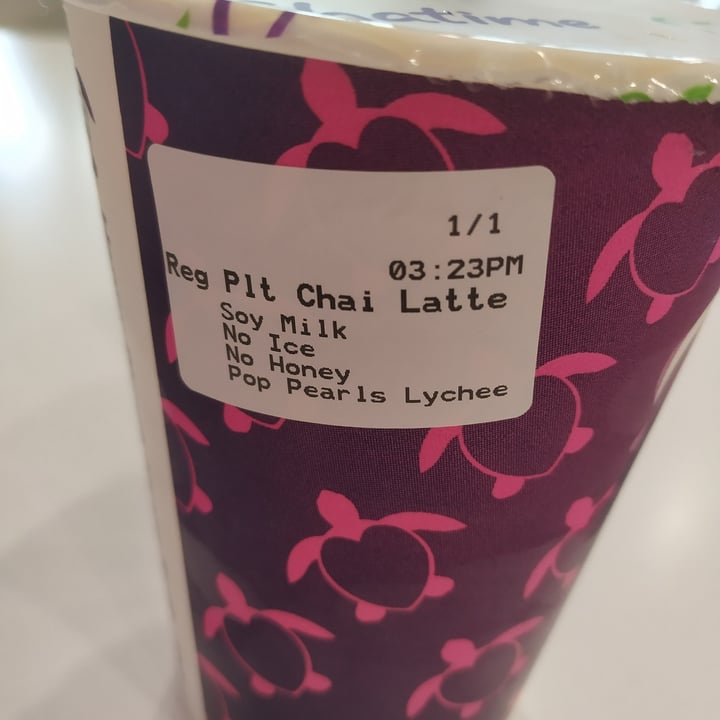 photo of Chatime Iced Chai with Soy Milk shared by @giraffe2020 on  11 Jul 2023 - review