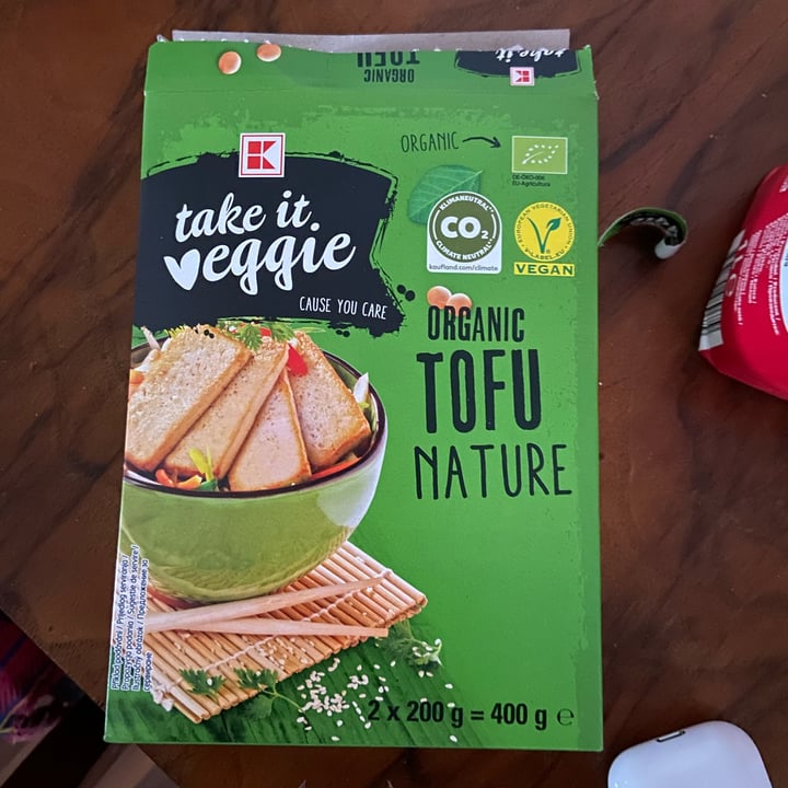 photo of Kaufland Take it Veggie Bio Tofu Natur shared by @saraxcix on  16 May 2023 - review
