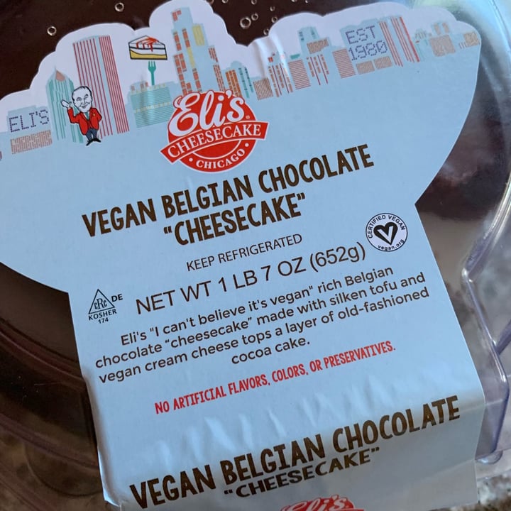 photo of Eli’s cheesecake eli’s belgian chocolate “cheesecake” shared by @moozoogabba on  10 Jun 2023 - review