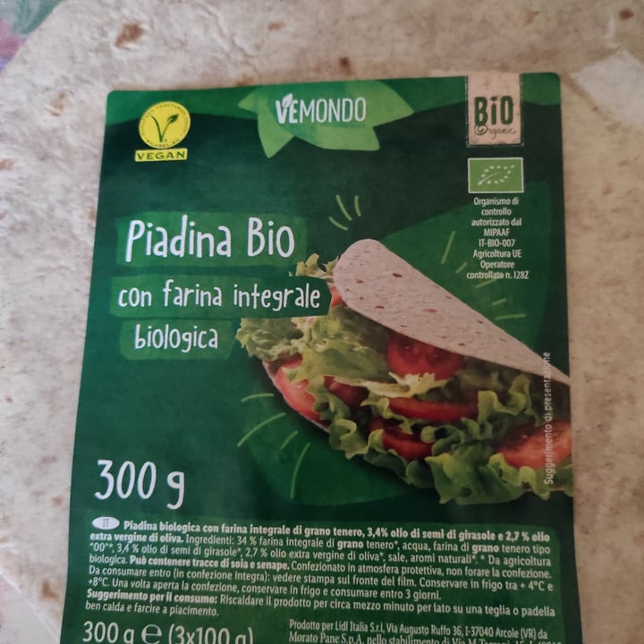 photo of Vemondo Piadina bio integrale shared by @penny1984 on  06 Jan 2023 - review