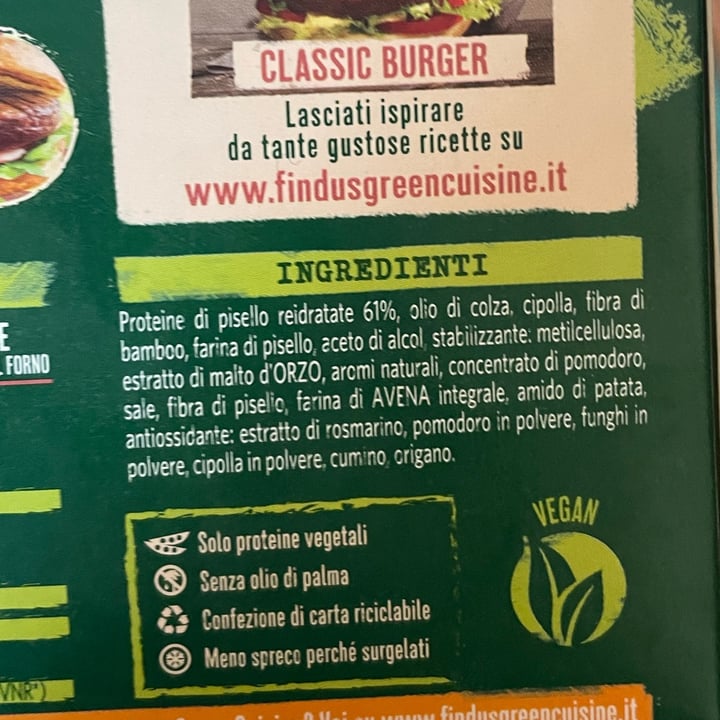photo of Findus 2 Burger Vegetali shared by @veraab on  15 Jan 2023 - review