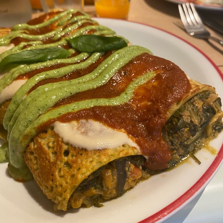 photo of Gordo Vegano Canelones De Vodegón shared by @candelariex on  05 Mar 2023 - review