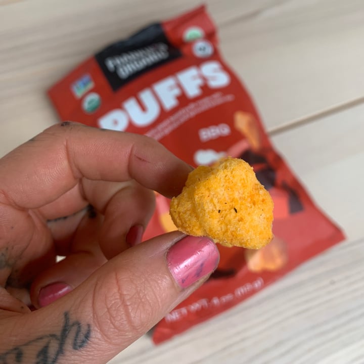 photo of Frankie's Organic Puffs - BBQ shared by @kittyjones on  17 Jul 2023 - review