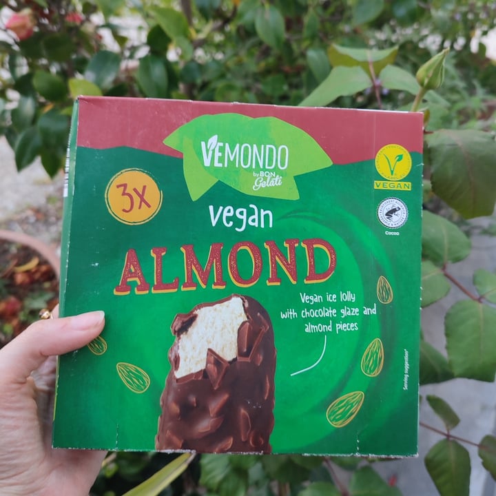 photo of Vemondo gelato ricoperto con mandorle shared by @ellak on  05 May 2023 - review