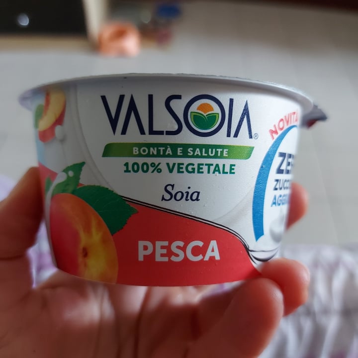 photo of Valsoia yogurt zero zuccheri pesca shared by @loryunni78 on  11 Apr 2023 - review