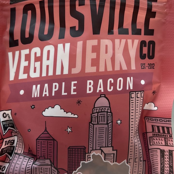 photo of  Louisville Vegan Jerky Co. Maple Bacon shared by @ltzslr1585 on  16 Jul 2023 - review
