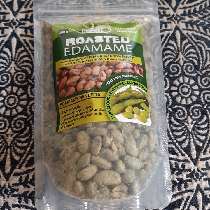 photo of Wholesome Harvest Roasted Edamame- Lightly Salted shared by @vveganlife on  05 Mar 2023 - review