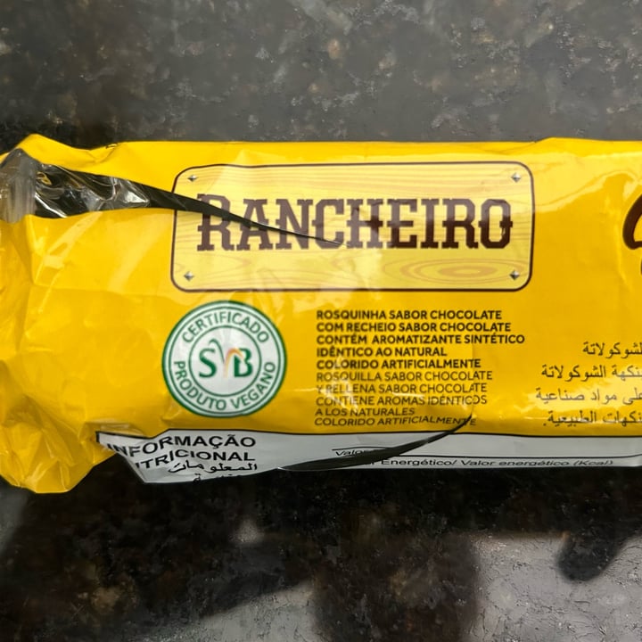 photo of Rancheiro Biscoito recheado sabor chocolate shared by @polianacristo on  10 Jun 2023 - review