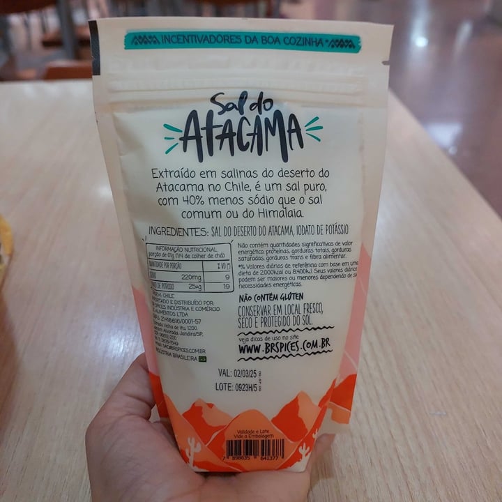 photo of Br Spices Sal do Atacama shared by @bcmartins82 on  24 May 2023 - review