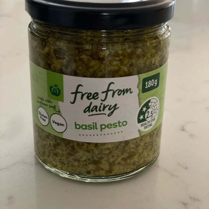 Woolworths Food Basil pesto Review abillion