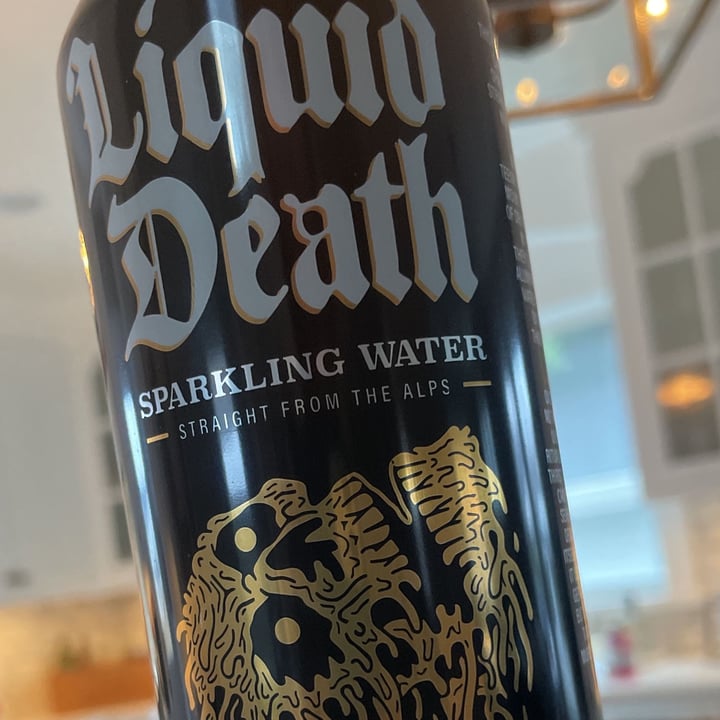 photo of Liquid death  Sparkling water shared by @herbivoracious on  25 Dec 2022 - review