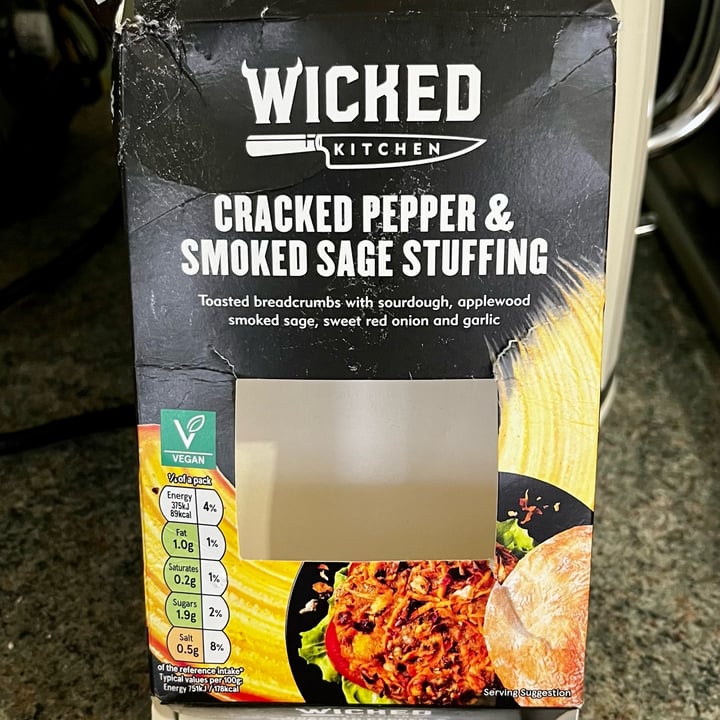 photo of Wicked Cracked pepper & smoked sage stuffing shared by @mtp on  28 Mar 2023 - review