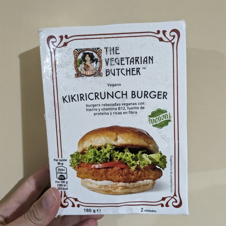 photo of The Vegetarian Butcher Kikiricrunch Burger shared by @maganavarro on  14 Aug 2023 - review