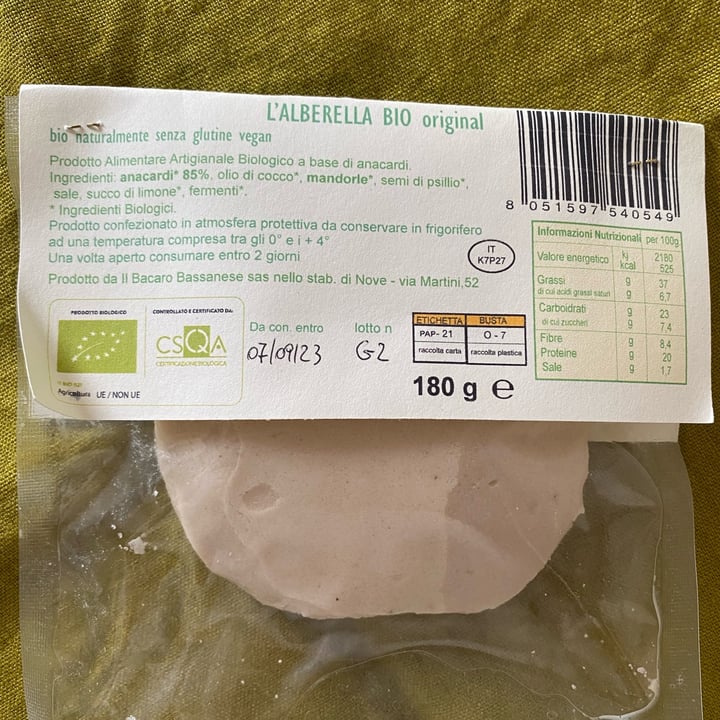 photo of albe green farm l’albarella bio shared by @padovavegan on  14 Jul 2023 - review