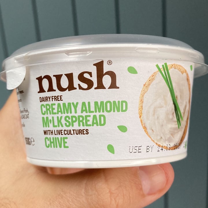 photo of Nush Almond Milk Cheese Chive shared by @faincut on  12 Mar 2023 - review