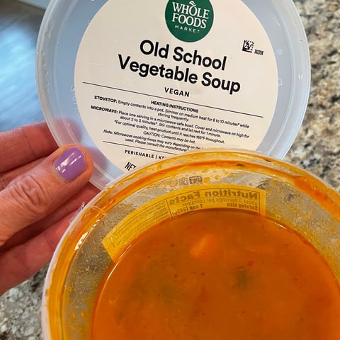 Old School Vegetable Soup, 24 oz at Whole Foods Market