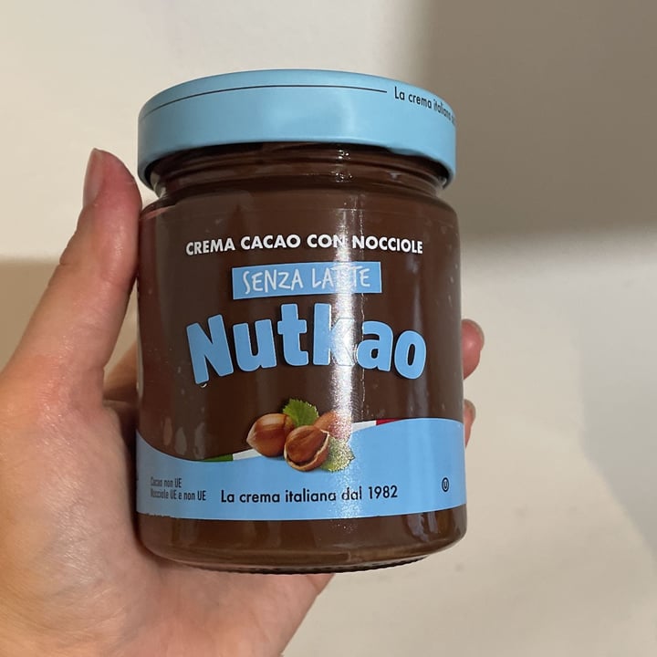 photo of Nutkao Crema cacao con nocciole Senza latte shared by @ericademmi on  07 May 2023 - review